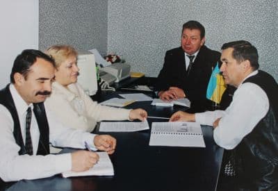 Архівне фото з літопису ліцею — 28.07.1995