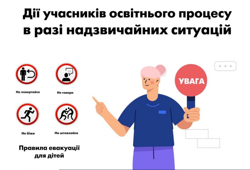 Дії під час надзвичайних ситуацій