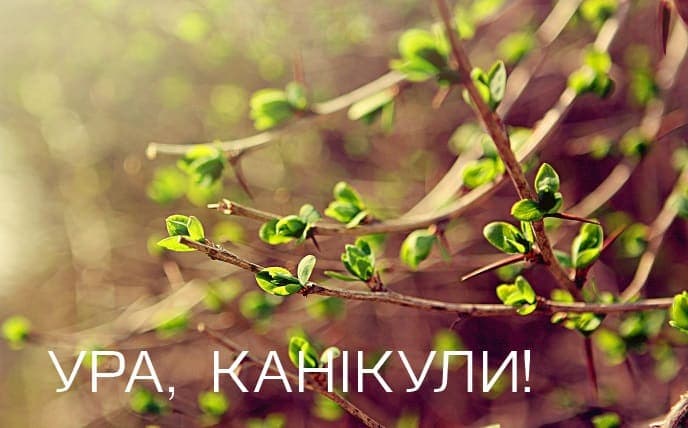 Весняні канікули 2025!!!